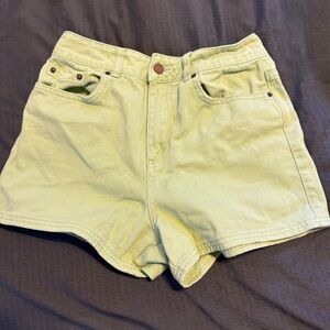 O'Neill Light Green Jean Shorts